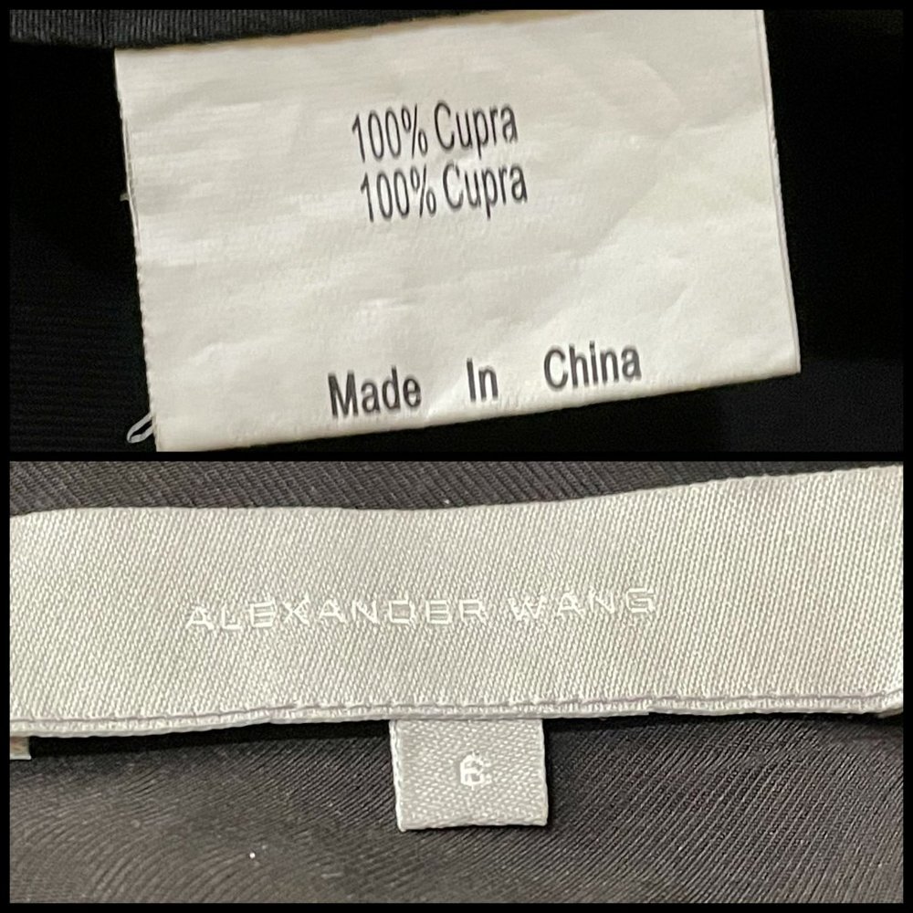 ⭐️HP⭐️ALEXANDER WANG▪️Asymmetric T-Back Draped Dress - Picture 7 of 7